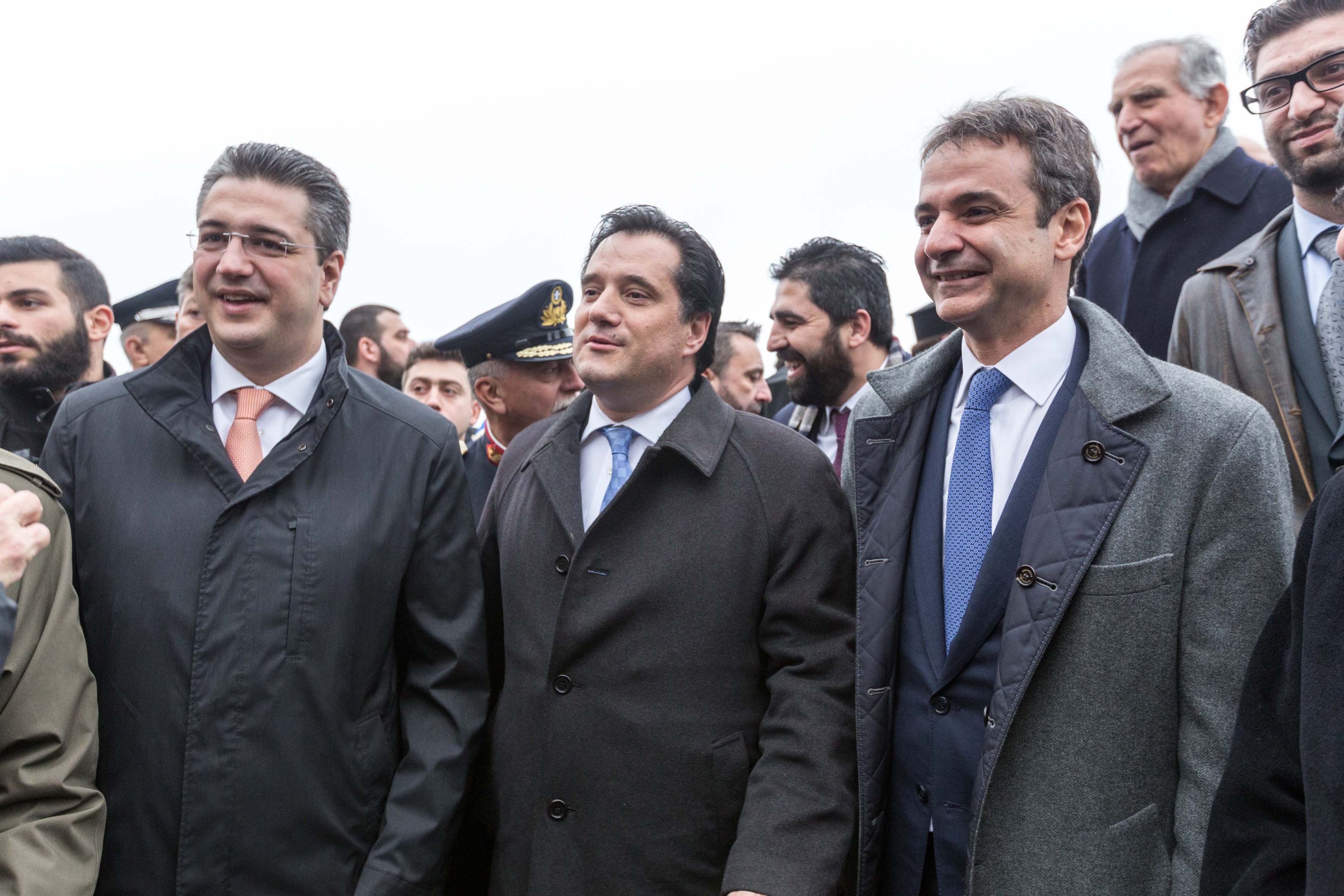 Μητσοτάκης με Τζιτζικώστα και τοπικούς βουλευτές σε Πιερία και Πέλλα