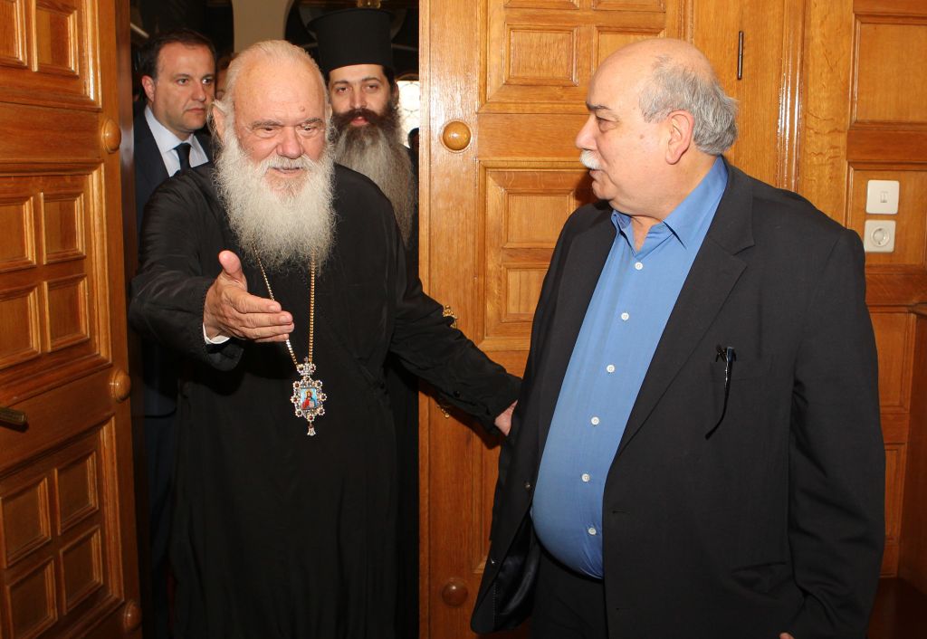 Συναντήσεις Αρχιεπίσκοπου με Βούτση και Αποστόλου