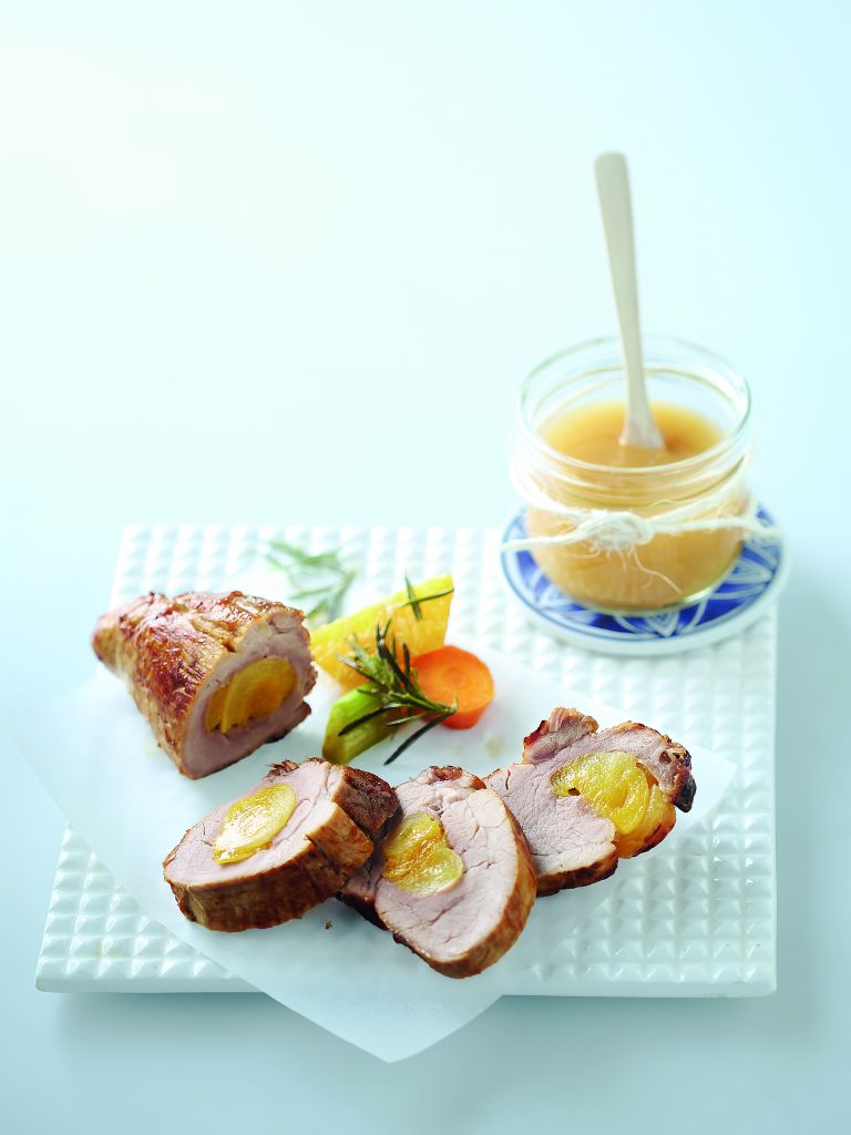 Ψαρονέφρι με σάλτσα πορτοκαλιού