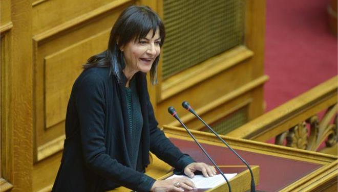 Αντ. Λυμπεράκη: Δεν συμφωνώ με την πρόταση Φωτήλα, όπως τη διατύπωσε