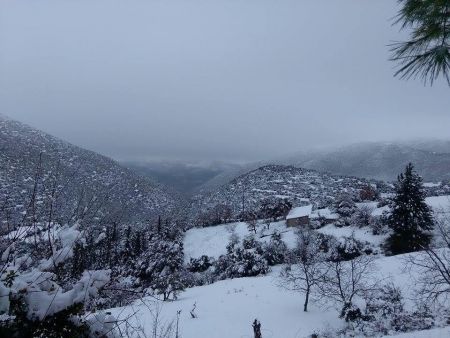 Κατακόρυφη πτώση της θερμοκρασίας σε όλη τη χώρα