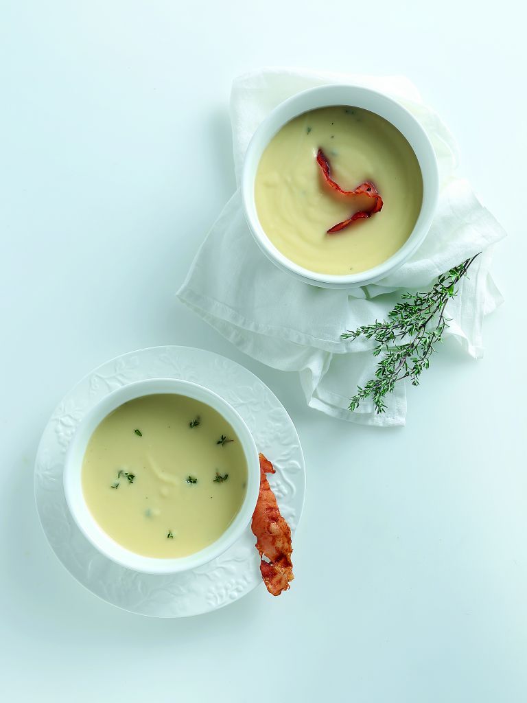 Πατατόσουπα με μπέικον