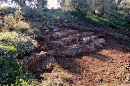 Ruins of ancient theater in Lefkada brought to light