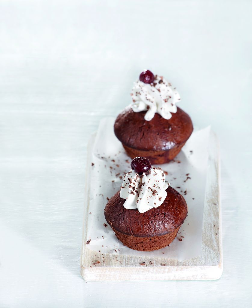 Βlack forest cupcakes