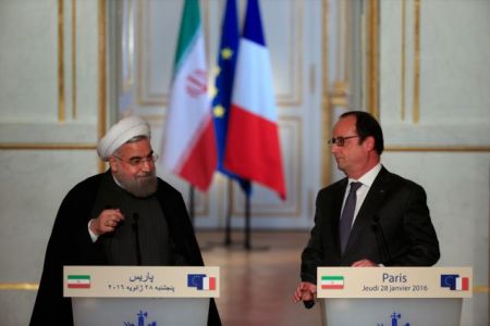 Για ένα μπουκάλι κρασί χάλασε το γεύμα του Ολάντ με τον ιρανό πρόεδρο