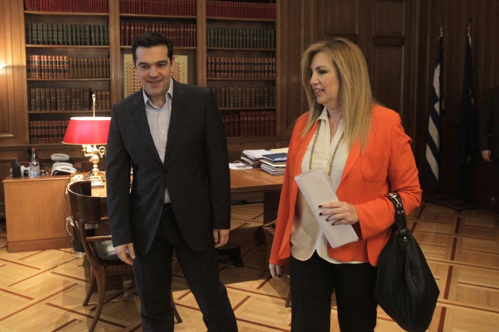 Επικοινωνία Αλέξη Τσίπρα – Φώφης Γεννηματά