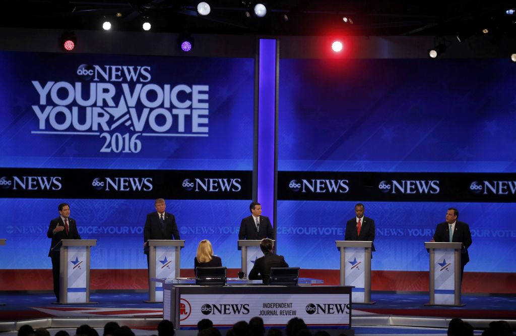 Ντιμπέιτ Ρεπουμπλικάνων: Ο Τραμπ ήταν εκεί, αλλά στόχος έγινε ο Ρούμπιο