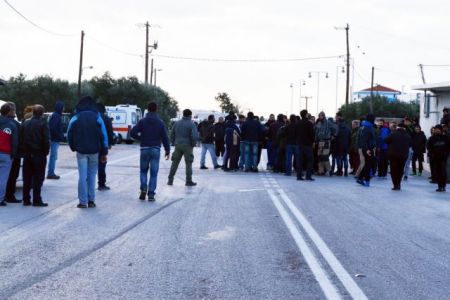 Κως: Διαμαρτυρία κατά της λειτουργίας του hotspot στο Πυλί