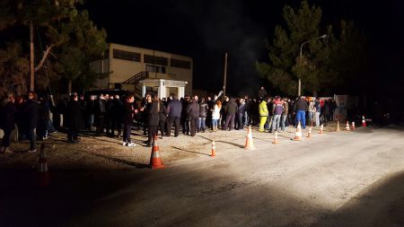 Συγκέντρωση κατοίκων του δήμου Δέλτα κατά του hotspot