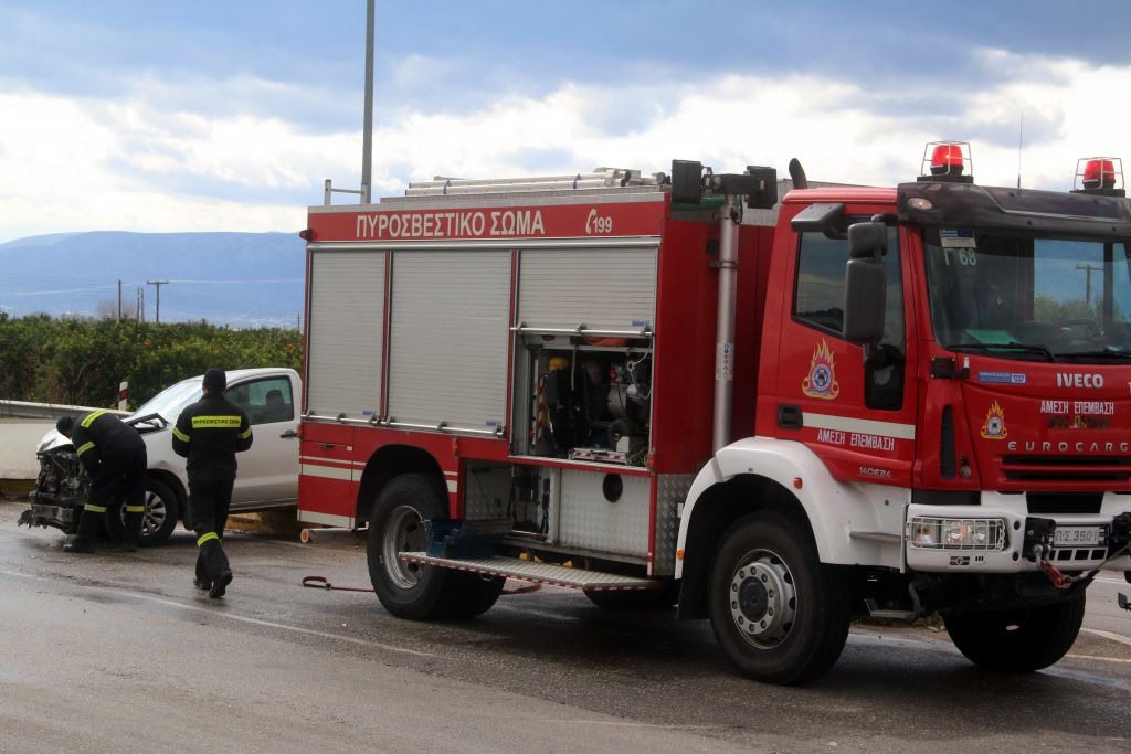 Πυρκαγιά σε γραφεία πολιτικού κόμματος στο Ηράκλειο