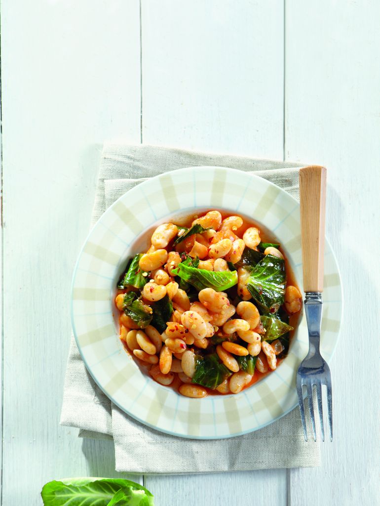 Φασόλια με σέσκουλα γιαχνί