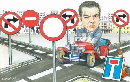 Ο Τσίπρας χωρίς ζώνη ασφαλείας…