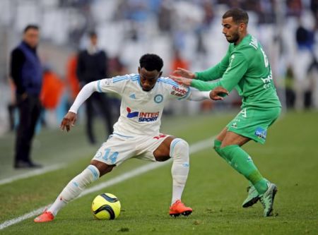Championnat: «Όρθια» η Μαρσέιγ με 10 παίκτες, 1-1 με Σεντ Ετιέν