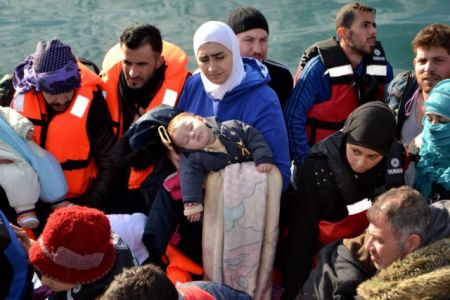 About 200 refugees arrived on Lesvos on Friday morning