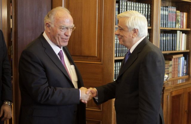 Leventis discusses major concerns with President Pavlopoulos