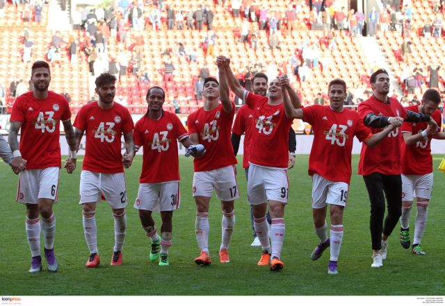 Superleague: Olympiacos wins 43rd football championship