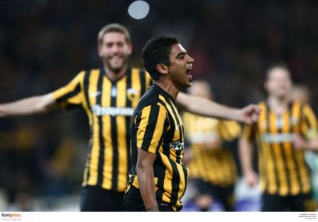 Άνθρωπος των ντέρμπι ο Βάργκας, χάρισε ξανά τη νίκη στην ΑΕΚ