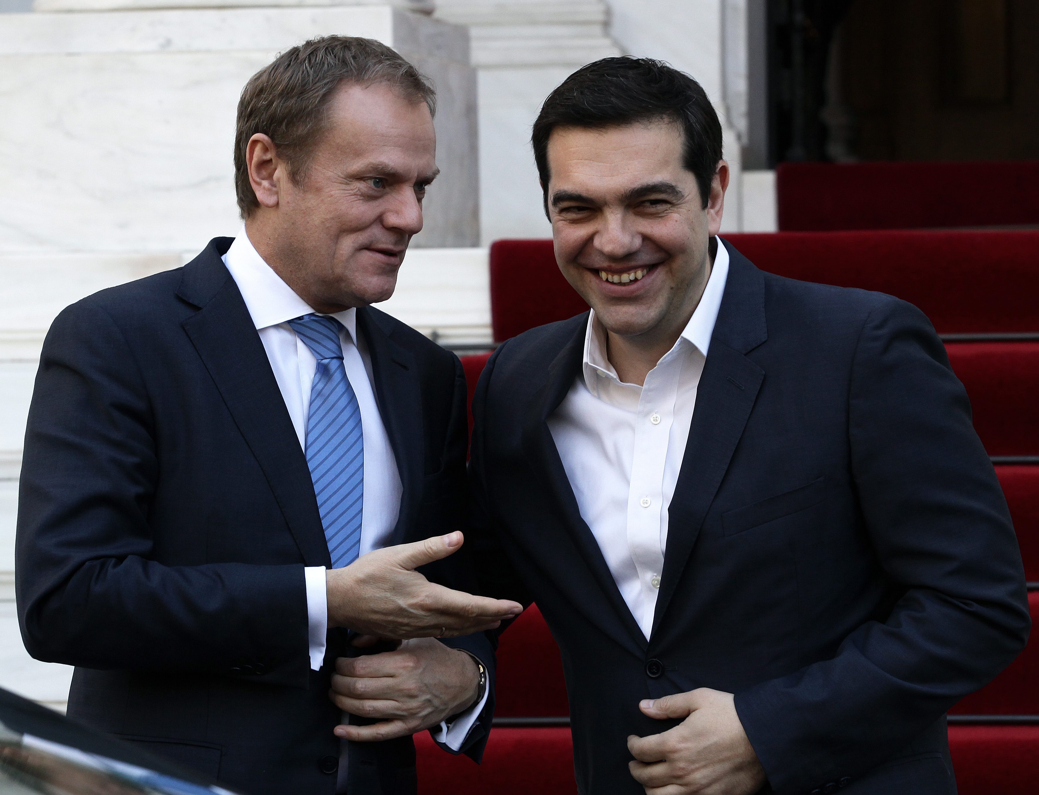 PM Tsipras and Tusk meet in Athens ahead of EU summit on refugees