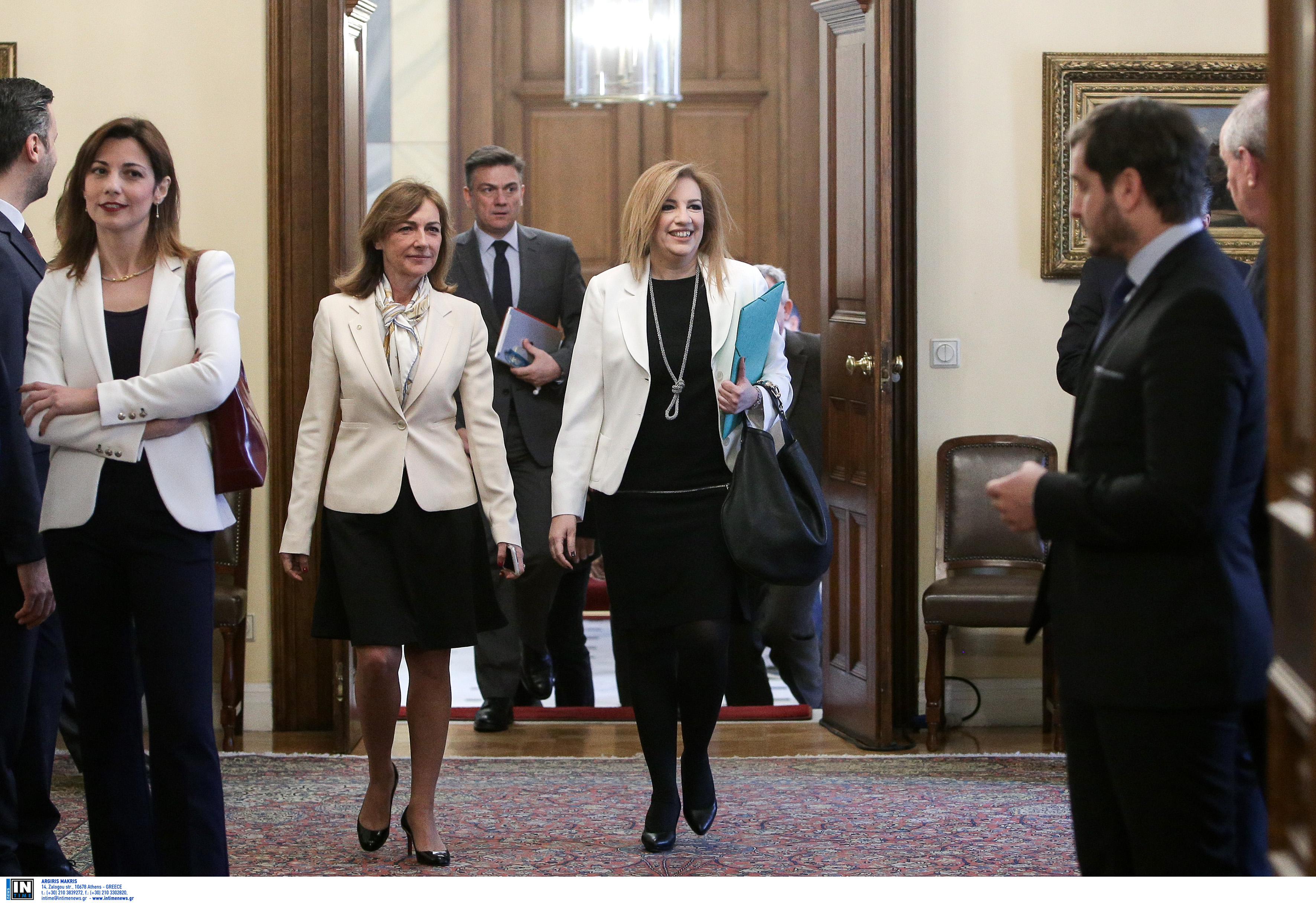 Δέκα προτάσεις κατέθεσε η Φ. Γεννηματά στο Συμβούλιο Πολιτικών Αρχηγών