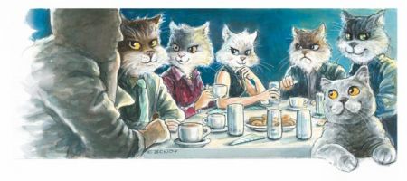 Ο πρόεδρος και άλλες γάτες επί σκηνής