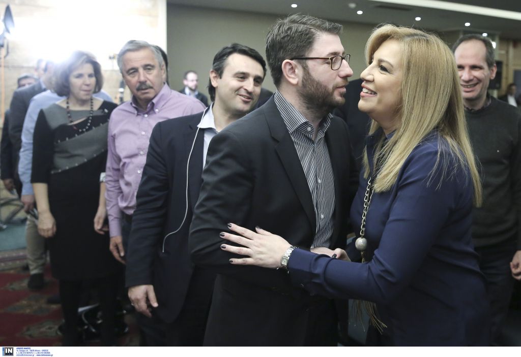 Κεντροαριστερά: Φώφη Γεννηματά  και Νίκος Ανδρουλάκης το δίδυμο του δεύτερου γύρου