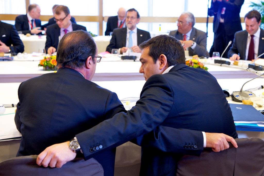 Ολάντ για Τσίπρα: Με τη στήριξή μας, αλλά αυτός πήρε την απόφαση για την συμφωνία