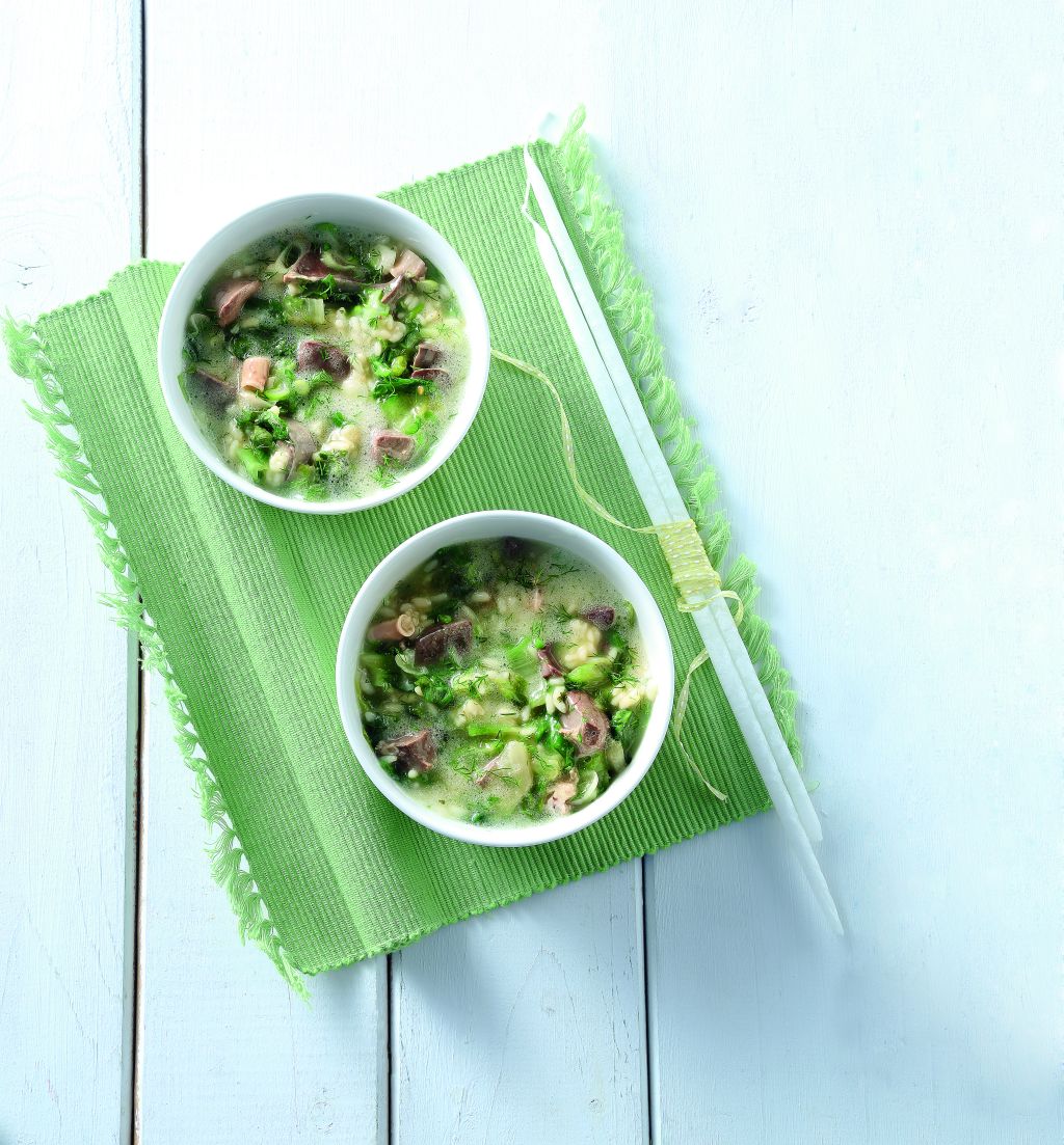 Μαγειρίτσα αβγολέμονο