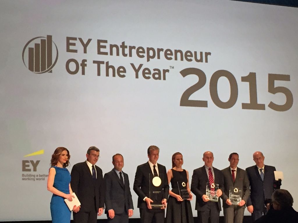 Ο Τζώρτζης Κουτσολιούτσος «Επιχειρηματίας  της Χρονιάς» 2015