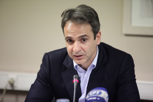 Συνάντηση Μητσοτάκη με τον πρόεδρο του ΣΕΒ, Θ. Φέσσα