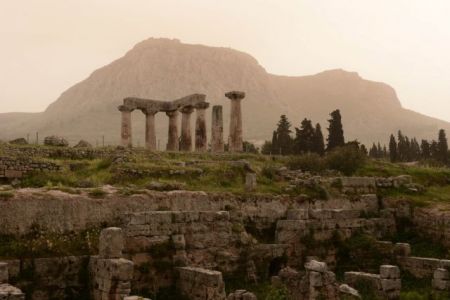 Greece engulfed by huge quantities of African dust