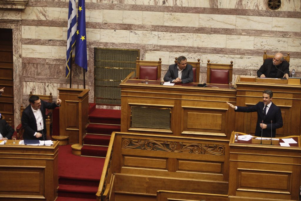Προσωπική αντιπαράθεση με Τσίπρα επιδιώκει ο Κυριάκος Μητσοτάκης