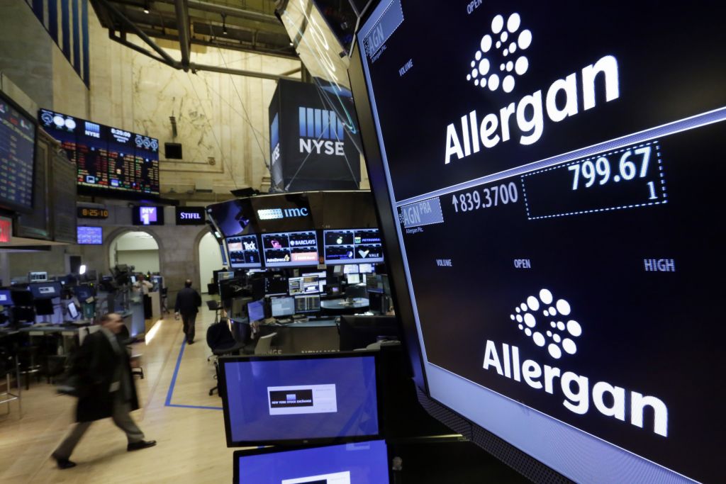 Δεν προχωρά η συγχώνευση-μαμούθ της Allergan με την Pfizer