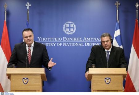 Π.Καμμένος: Άρση της «παρεξήγησης» μεταξύ Ελλάδας και Αυστρίας