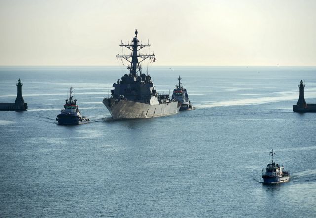 Ρωσική «εικονική επίθεση» σε αμερικανικό πολεμικό πλοίο