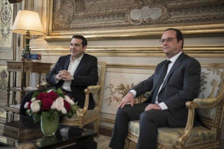 Ολάντ- Τσίπρας: Συζήτησαν για την Ευρώπη και την Οικονομία