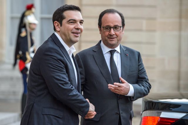 Tsipras and Hollande agree on need for bailout review deal next week | tovima.gr