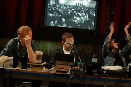 Τέσσερις φεμινίστριες και ο Νόρμαν Μέιλερ επί σκηνής