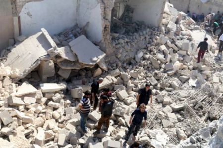 11 άμαχοι σκοτώθηκαν σε βομβαρδισμούς στο Χαλέπι