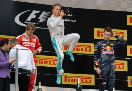 GP Kίνας 2016: Νίκη Rosberg στο κινεζικό grand prix