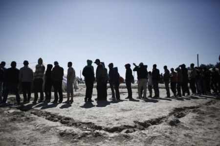 Ενταση στην Ειδομένη – Συγκρούσεις μεταξύ μεταναστών