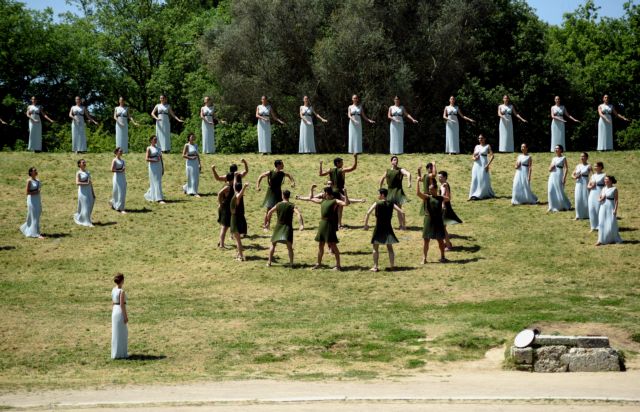 Υπεγράφη στην Αρχαία Ολυμπία η συμβολική διακήρυξη της εκεχειρίας