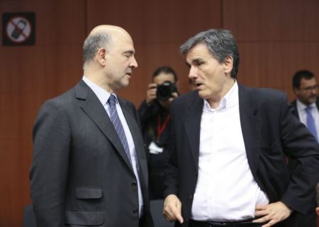Tsakalotos-Moscovici discuss privatizations, energy and ELSTAT