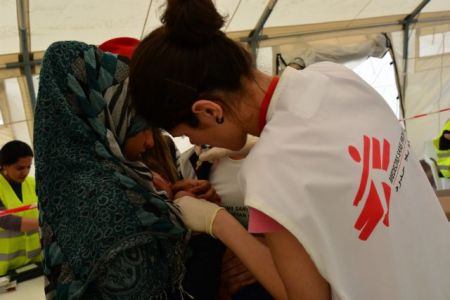 Thousands of refugee children to be inoculated at Elliniko