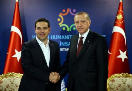 Refugee crisis at the top of Tsipras-Erdogan agenda