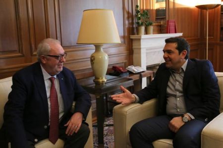 Συνάντηση Τσίπρα με εκπρόσωπο του Συμβουλίου της Ευρώπης