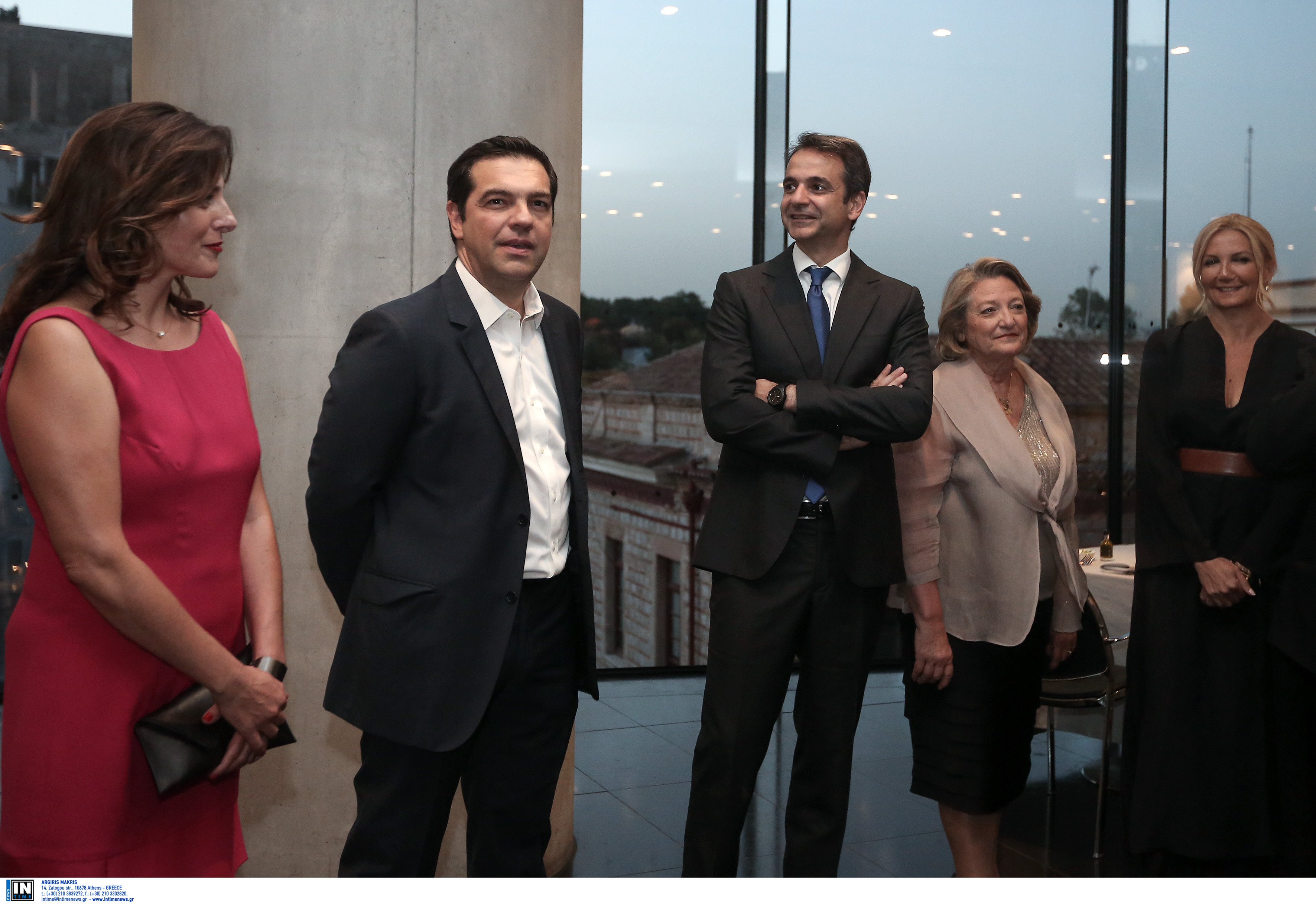 Τα Ηνωμένα Εθνη και η Ακρόπολη έφεραν Τσίπρα και Μητσοτάκη κοντά