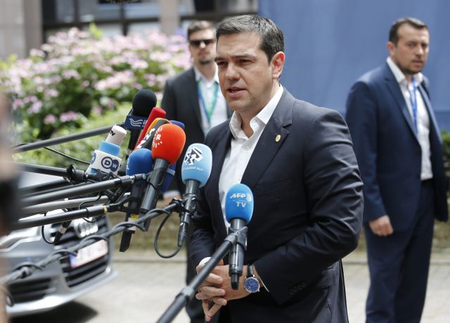 PM Tsipras begins European marathon talks for Greek debt