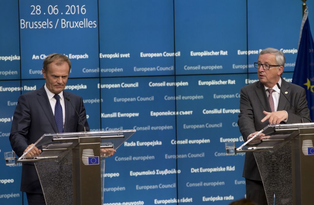Σύνοδος Κορυφής των «27» – Τουσκ-Γιούνκερ: Η Μ. Βρετανία παραμένει μέχρι να φύγει-Δεν υπάρχει αποχώρηση α λα καρτ