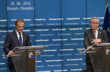 Σύνοδος Κορυφής των «27» – Τουσκ-Γιούνκερ: Η Μ. Βρετανία παραμένει μέχρι να φύγει-Δεν υπάρχει αποχώρηση α λα καρτ