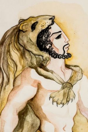 Ηρακλής σε ακουαρέλες